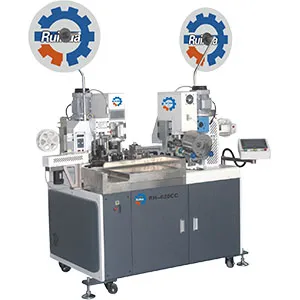 Ép dập đầu cos và lắp cao su chống nước