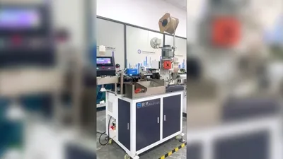 Máy ép dập đầu cos và mạ thiếc một đầu tự động chính xác cao RH-017CC
