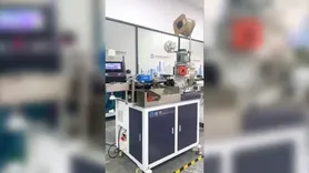 Máy ép dập đầu cos và mạ thiếc một đầu tự động chính xác cao RH-017CC