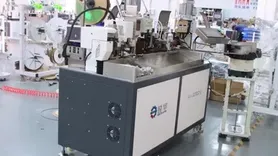 Máy ép dập đầu cos hai đầu và co ống nhiệt một đầu tự động RH-027CC