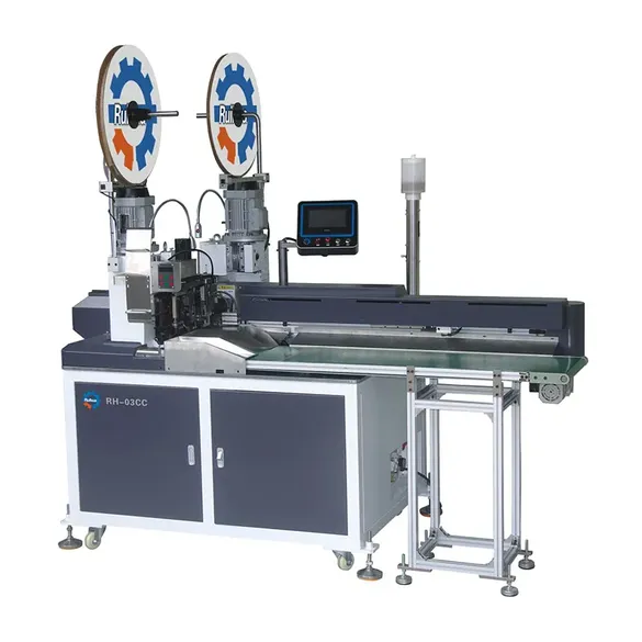RH-03CC (Ép dập đầu cos hai đầu và mạ thiếc một đầu cho 8 dây)