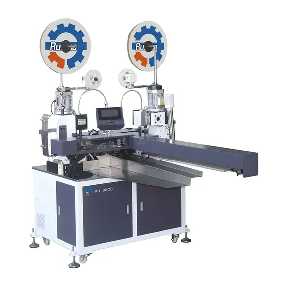 RH-08CC (Ép dập cos hai đầu và mạ thiếc một đầu cho cáp dẹt)