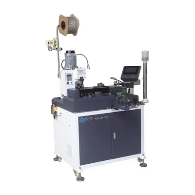 RH-017CC (Ép dập đầu cos và mạ thiếc một đầu tự động chính xác cao)