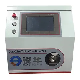Máy ép dập đầu cos dây dạng ống trụ
